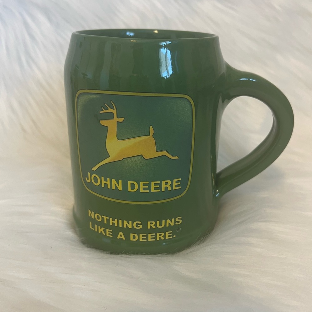 John Deere iron horse mug cup